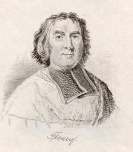 Andre-Hercule de Fleury, bisschop van Frejus, uit 