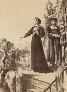 Ann Line, "Ze verklaarde met luide stem aan de omstanders" door English School