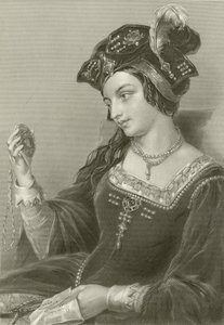 Anna Boleyn, tweede vrouw van koning Hendrik VIII door English School