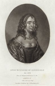 Anne Hertogin van Albemarle door English School