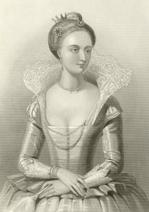 Anna van Denemarken, koningin van koning Jacobus I door English School