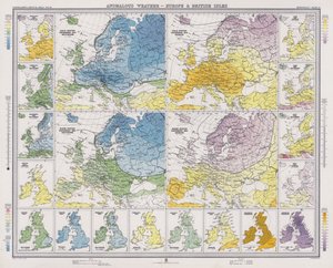 Anomalisch Weer, Europa en Britse Eilanden