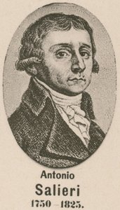 Antonio Salieri (gravure) door English School