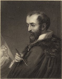 Antonio da Correggio door English School