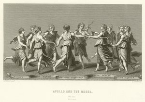 Apollo en de Muzen door English School