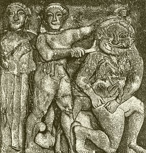 Archaïsche metope uit Selinus door English School