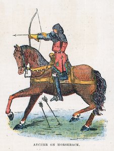 Boogschutter te paard door English School