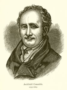 Archibald Constable door English School