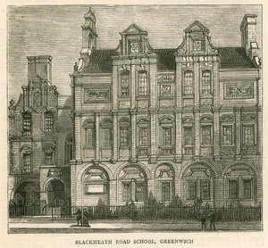 Architectuur van het London School Board: Blackheath Road School, Greenwich, Londen door English School