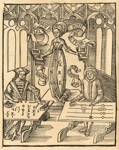 Rekenkunde uit de Margarita Philosophica door Gregor Reisch door English School