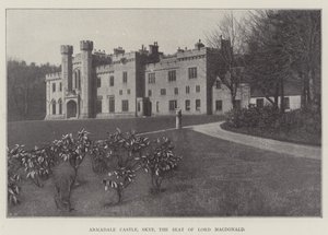 Armadale Castle, Skye, de Zetel van Lord Macdonald door English School