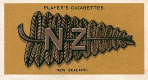 Leger insignes: Nieuw-Zeeland (kleurenlitho) door English School