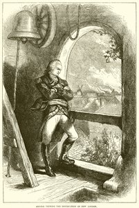 Arnold bekijkt de vernietiging van New London