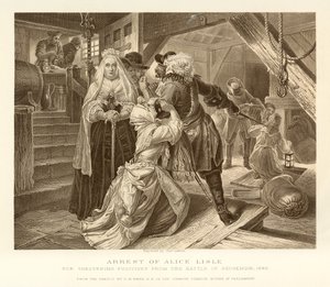 Arrestatie van Alice Lisle
