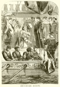 Arrestatie van Anne Boleyn door English School