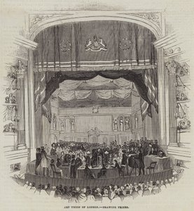 Art Union van Londen, Tekenprijzen (gravure) door English School
