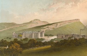 Arthur Seat en Salisbury Crags - Edinburgh door English School