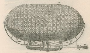 Opstijging van Bells luchtmachine vanuit Vauxhall Gardens, Londen