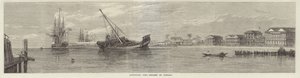 Aspinwall City in de Isthmus van Panama