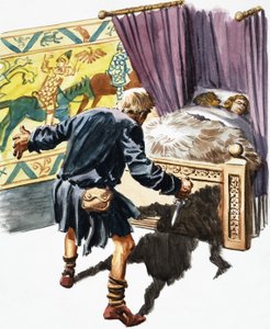 Moordenaar aan het bed door English School