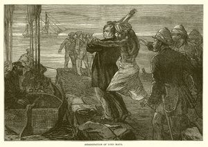Moord op Lord Mayo (1872) door English School