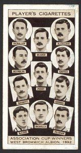 Association Cup Winnaars, West Bromwich Albion