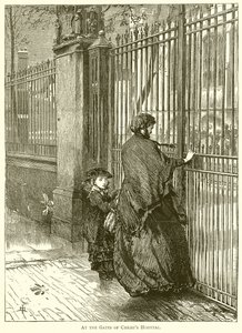 Bij de poorten van Christs Hospital door English School