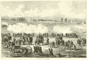 Aanval op Le Bourget, december 1870 door English School