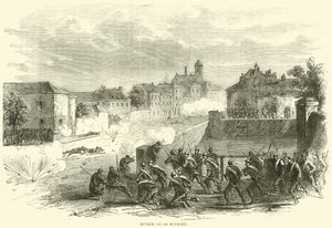 Aanval op Le Bourget, oktober 1870 door English School