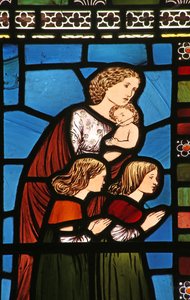 Bij Christus zegent kinderen door English School