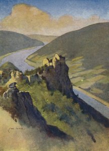 Oostenrijk: Aggstein Kasteel, boven de Donau