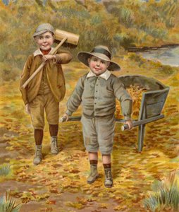 Herfstbladeren door English School