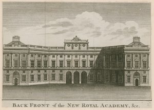 Achterkant van de nieuwe Royal Academy