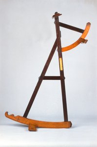 Achterstaf (lignum vitae en buxushout)