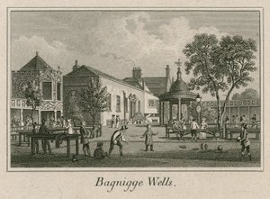 Bagnigge Wells, Londen door English School