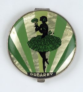 Ballerina Poederdoos, gemaakt door Dubarry, 1920-30
