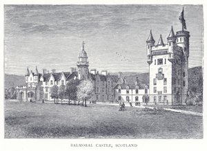 Balmoral Castle, Schotland door English School