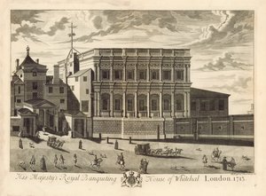 Banketzaal, Whitehall, 1713 door English School