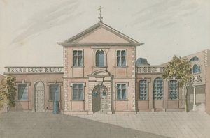 Barber Surgeons Hall, Monkwell Street, Londen door English School