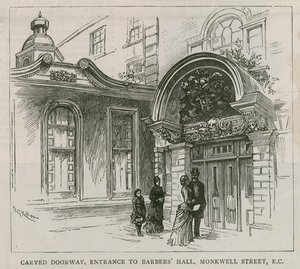 Barber Surgeons Hall, Monkwell Street, Londen