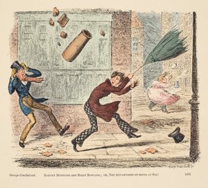 Barney Buntline en Billy Bowling; of, De voordelen van op zee zijn, uitgegeven 1835