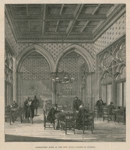 Advocatenkamer in de nieuwe Koninklijke Hoven van Justitie door English School
