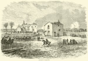 Batterij van mariniers, december 1870 door English School