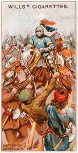 Slag bij Agincourt door English School
