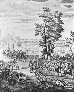 Slag bij Malplaquet, 11 september 1709, uit de 