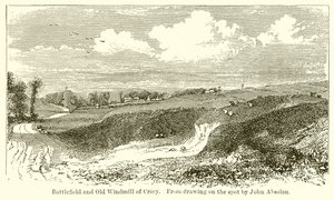 Slagveld en Oude Windmolen van Crecy