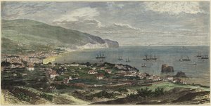 Baai en stad Funchal