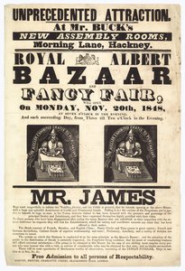 Bazaar en Fancy Fair, 20 november 1848 door English School