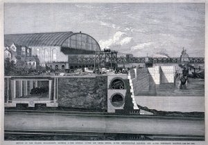 Bazalgette, De Thames Embankment door English School