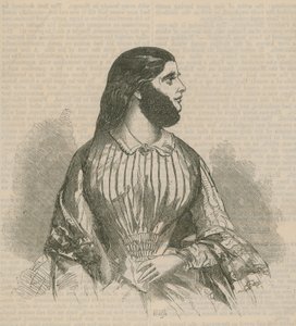 Baardige dame